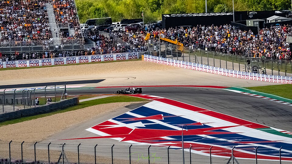 Turn 15 stadium section at Circuit of the Americas